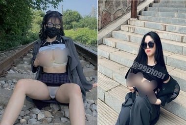 นักเรียนหญิงหญิงจากดวงอาทิตย์กับแฟนของเธอในห้องลับ